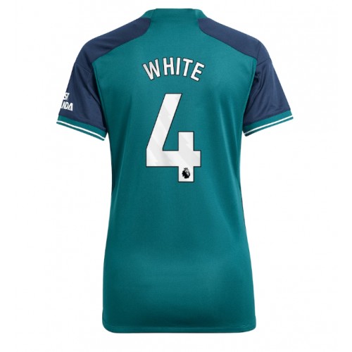 Maillot de foot Arsenal Benjamin White #4 Troisième Femmes 2023-24 Manches Courte